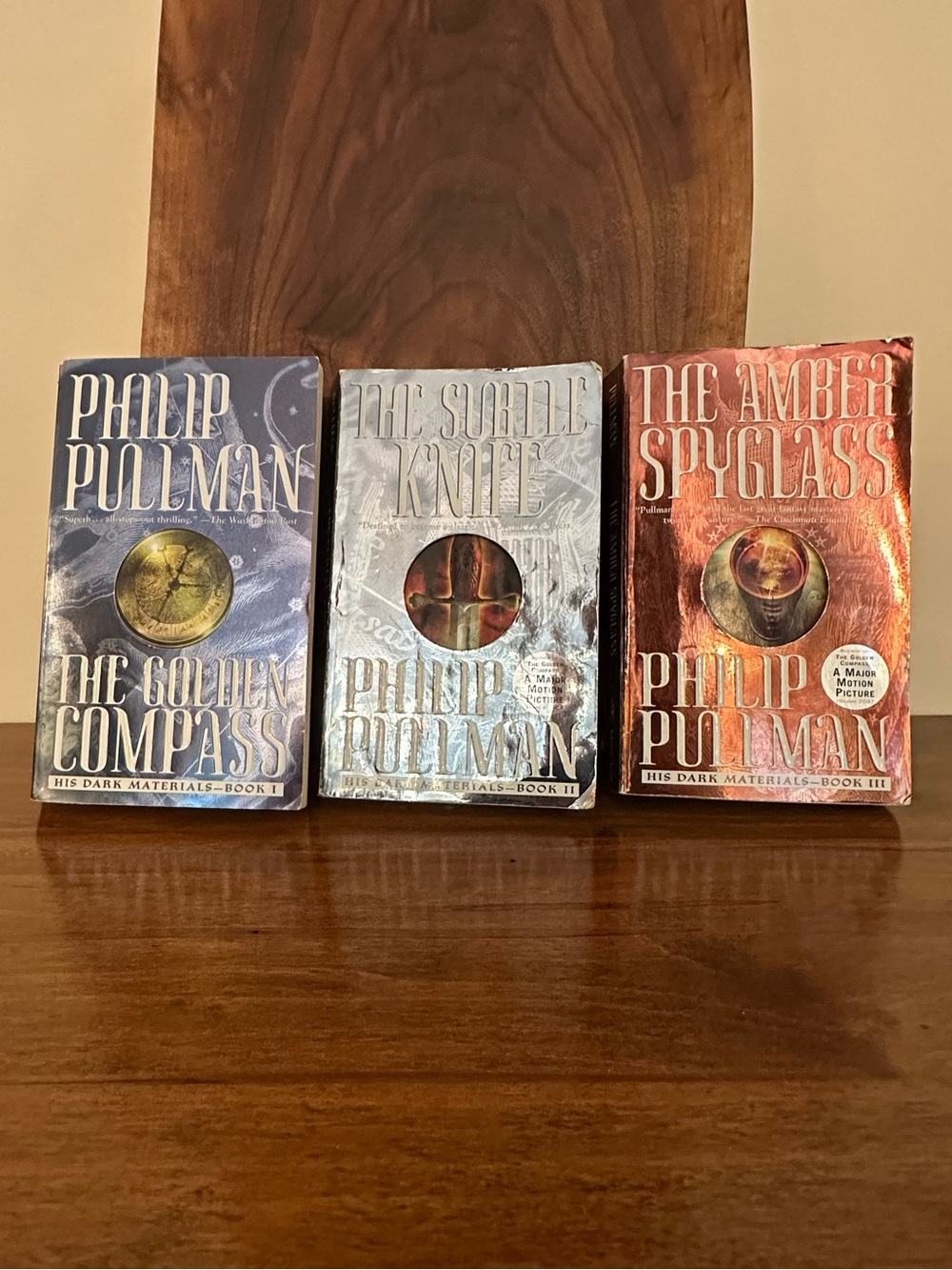 His Dark Materials Trilogy Box Set Pullman Golden Compass Knife & Spyglass 1 2 3